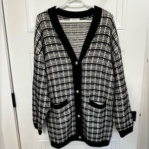 Aritzia Babaton Lacer Cardigan size small